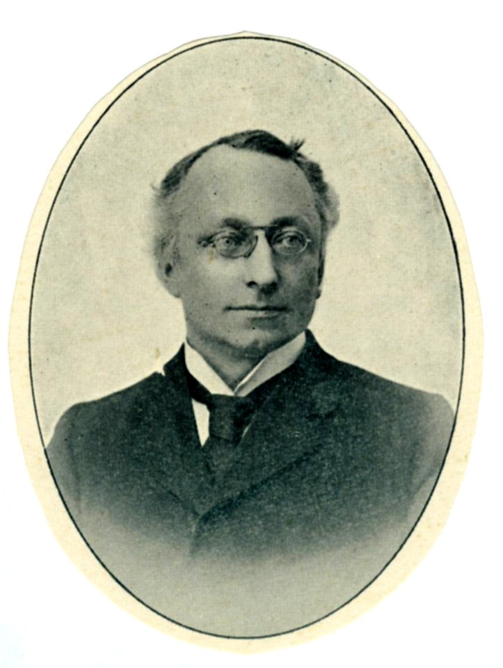 HUA-32111-Portret van Ambrosius Arnold Willem Hubrecht geboren Rotterdam 2 maart 1853 hoogleraar in de wis en natuurkunde aan de Utrechtse universiteit 1882 191