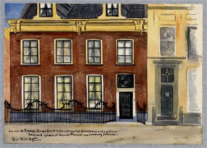 HUA-30716-Gezicht op de voorgevel van het huis Kromme Nieuwegracht 80 te Utrecht