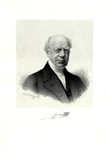 HUA-31865-Portret van CM van Dijk geboren 1797 apotheker kerkvoogd van de Nederduits Hervormde kerk te Utrecht 1831 1854 overleden 1867 Borstbeeld van voren
