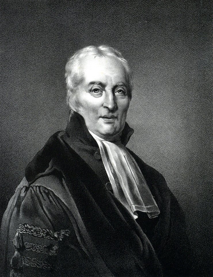 HUA-32081-Portret van A Simons geboren 1770 hoogleraar in de geschiedenis aan de Utrechtse hogeschool 1816 1834 overleden 1834