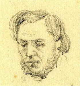 HUA-32151-Portret van Theodorus Soeterik geboren Utrecht 12 januari 1810 handelaar in plaatwerken tekenleraar en beeldend kunstenaar te Utrecht overleden Utrech