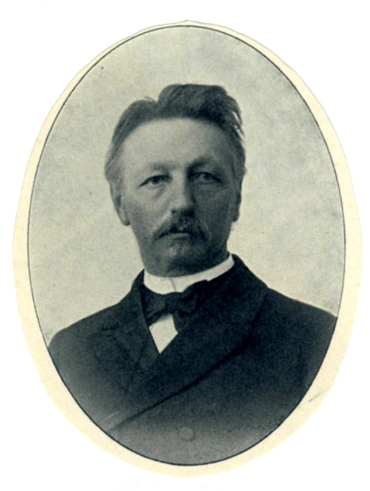 HUA-32140-Portret van JH Gallée dr JH Gallée geboren 1847 leraar Nederlands aan het Stedelijk Gymnasium te Utrecht 1879 1882 hoogleraar in de letterkunde aan de