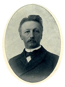 HUA-32140-Portret van JH Gallée dr JH Gallée geboren 1847 leraar Nederlands aan het Stedelijk Gymnasium te Utrecht 1879 1882 hoogleraar in de letterkunde aan de