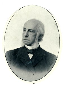 HUA-32126-Portret van Everardus Hendricus van Leeuwen geboren Zaltbommel 14 maart 1833 hoogleraar in de theologie aan de Utrechtse universiteit 1887 1903 overle