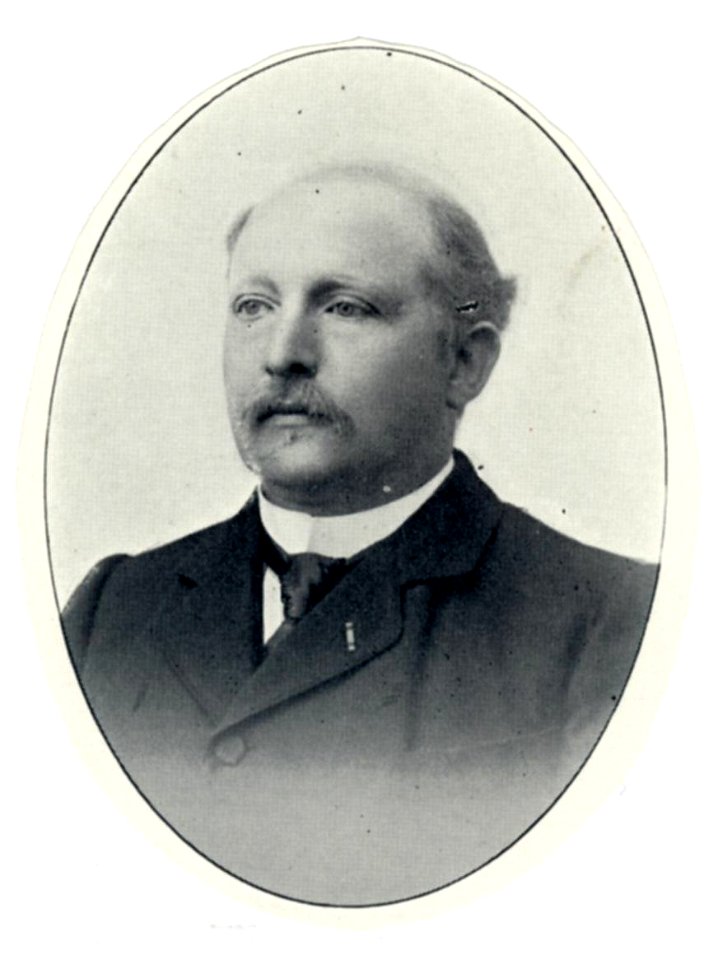 HUA-32132-Portret van J baron d Aulnis de Bourouill geboren 1850 hoogleraar in de rechtsgeleerdheid aan de Utrechtse universiteit 1878 1917 overleden 1930 Borst