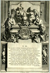 HUA-31899-Portret van Johannes G Graevius geboren 1632 hoogleraar in de geschiedenis aan de Utrechtse hogeschool 1661 1703 overleden 1703 Borstbeeld van voren i