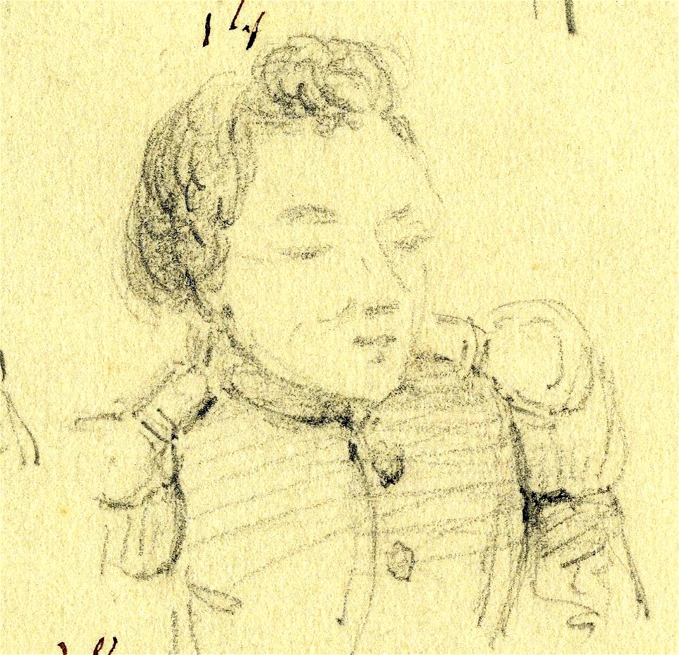 HUA-32161-Portret van IJH Gijsberti Hodenpijl geboren 1838 luitenant generaal inspecteur van de Genie amateur beeldend kunstenaar te Utrecht overleden 1907 Bors