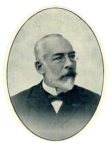 HUA-32134-Portret van profdr BHCK van der Wijck geboren 1836 hoogleraar in de wijsbegeerte aan de Utrechtse hogeschool 1890 1906 overleden 1925 Borstbeeld van v