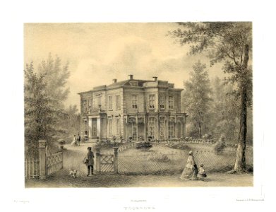 HUA-37947-Gezicht op het huis Voorzorg vanaf de Catharijnesingel te Utrecht