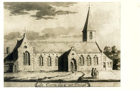 HUA-603324-Gezicht op de Geertekerk aan het Geertekerkhof te Utrecht uit het noordoosten