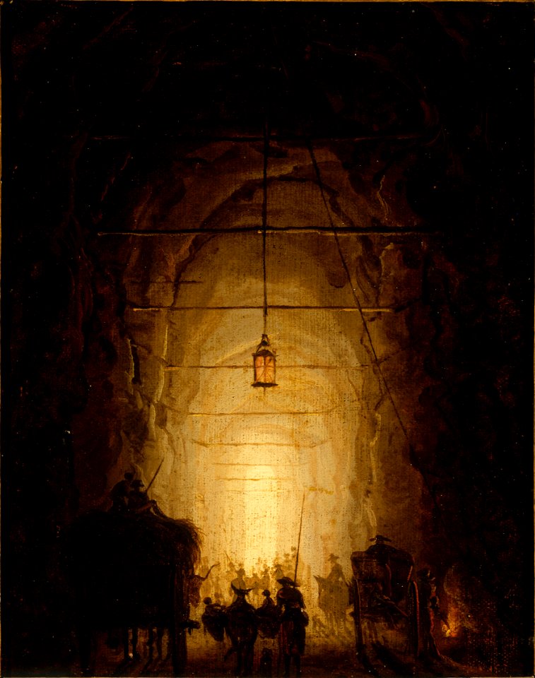 Hubert Robert - La Grotte du Pausilippe - PPP603 - Musée des Beaux-Arts de la ville de Paris
