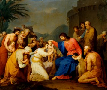 Hubert Maurer - Lasset die Kindlein zu mir kommen - 3256 - Kunsthistorisches Museum