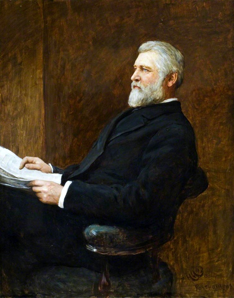 Hubert von Herkomer (1849-1914) - Captain Richard Phelips (1825–1889), MP - 597931 - National Trust