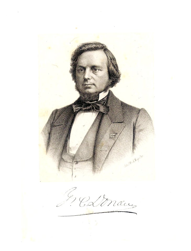 HUA-38874-Portret van FC Donders geboren 1818 hoogleraar in de oogheelkunde aan de Utrechtse hogeschool 1847 1888 overleden 1889 Te halve lijve links