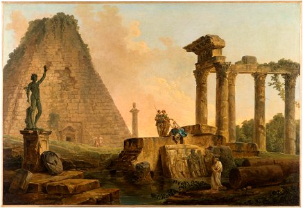 Hubert Robert - Ruines romaines - PPP2548 - Musée des Beaux-Arts de la ville de Paris