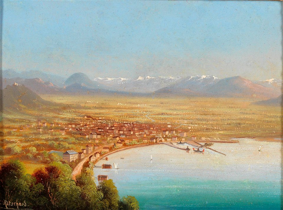 Hubert Sattler Blick auf Bregenz