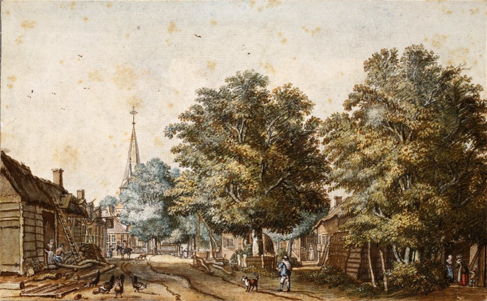 HUA-827376-Gezicht op het dorp Doorn