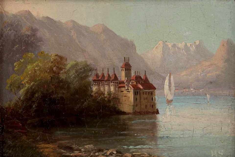 Hubert Sattler (attr) Schloss Chillon