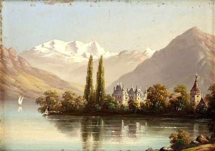 Hubert Sattler - Schloss Schadau am Thunersee