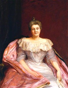 Hubert von Herkomer (1849-1914) - Portrait of Lady Tate - T07477 - Tate