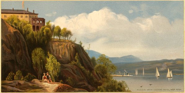 Hudson from Cozzens Hotel, West Point (Boston Public Library)