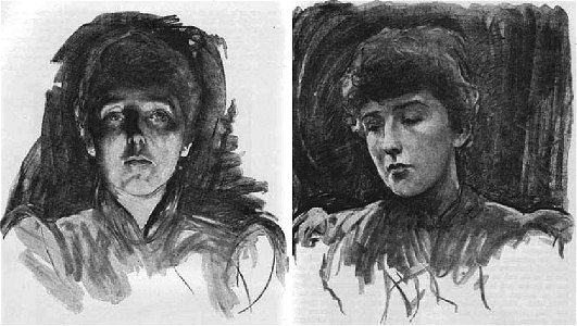 Hubert von Herkomer - Studies on Stage Lightning