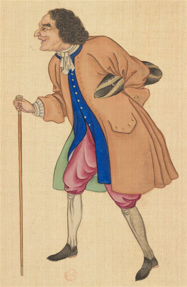 Huang Qing Zhigong Tu - 031 - Barbarian man of Sweden (Rui)