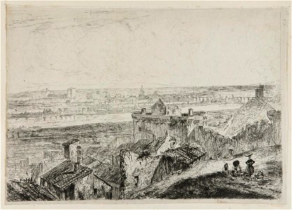 Huet - View of Avignon, 1985-52-2334