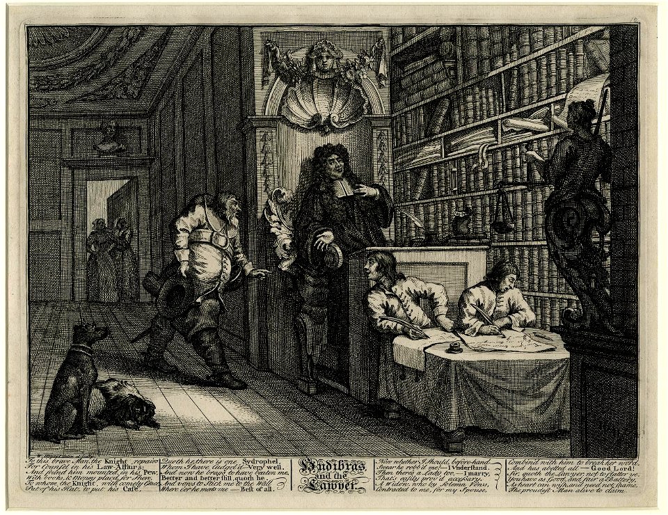 Hudibras and the Lawyer (BM 1847,0508.14)