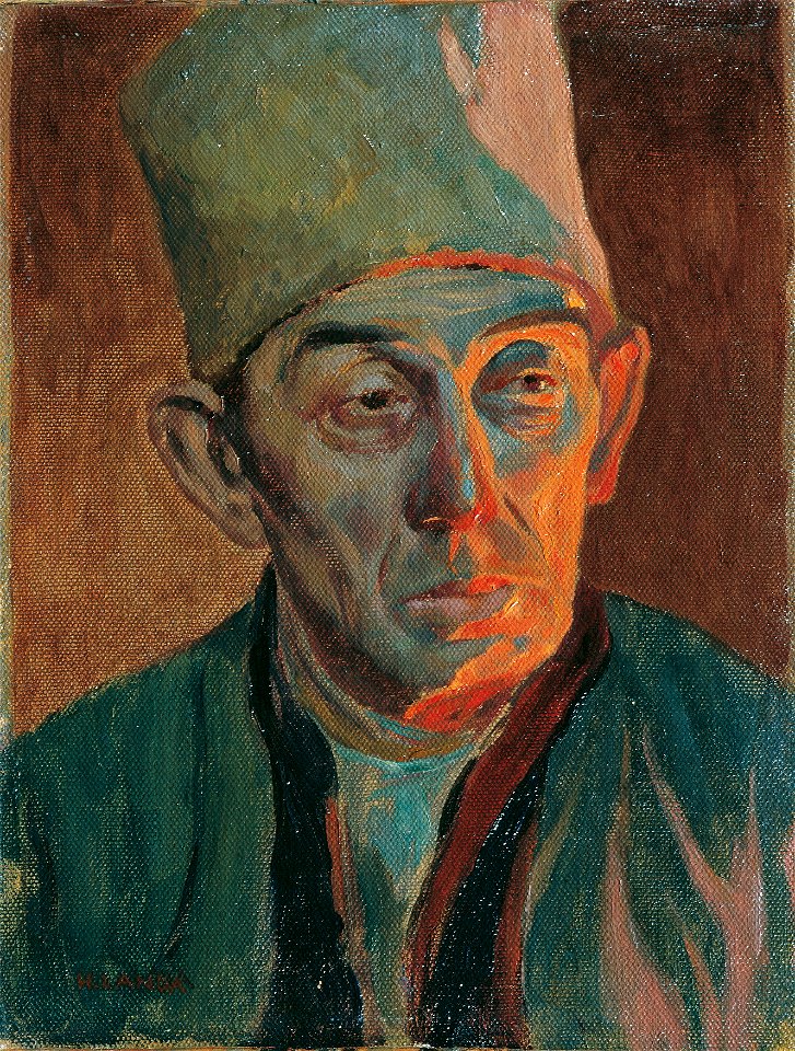 Hubert Landa - Mann mit Pelzkappe - 6261 - Belvedere