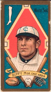 Hugh Duffy, Chicago White Sox, baseball card portrait LCCN2008677433