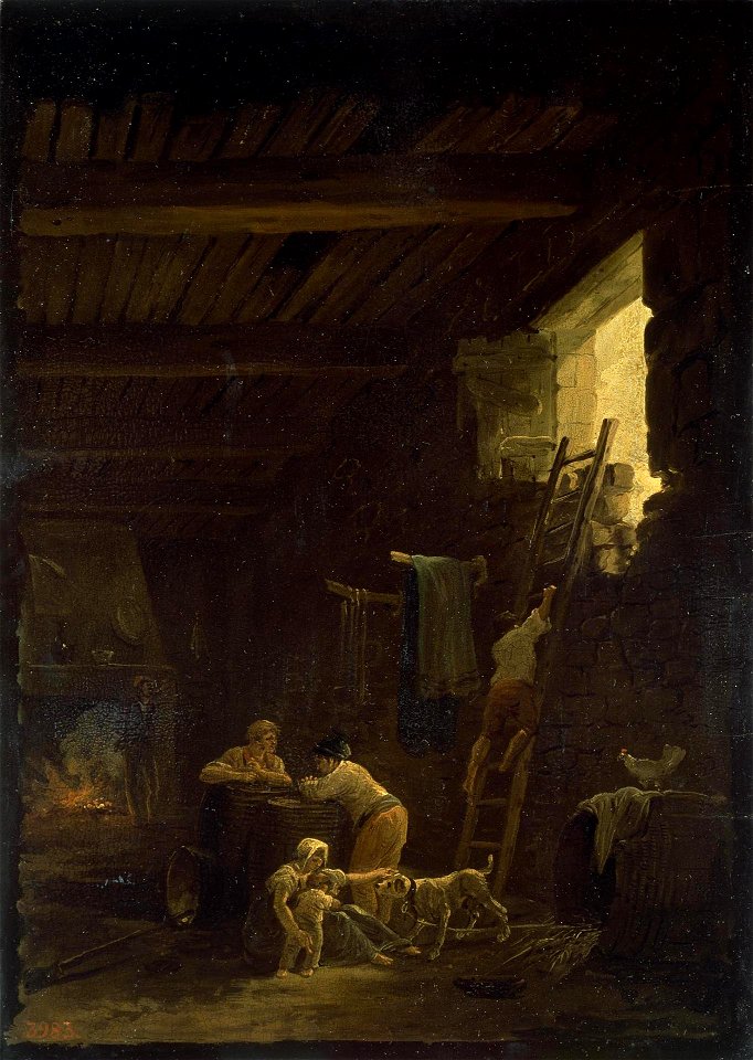 Hubert Robert - Peasant Dwelling-Place