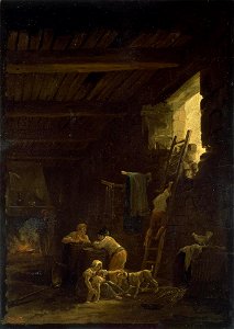 Hubert Robert - Peasant Dwelling-Place