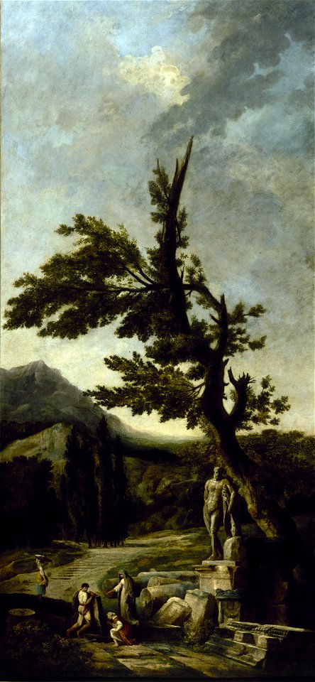 Hubert Robert - Hercule Farnèse - PPP109 - Musée des Beaux-Arts de la ville de Paris