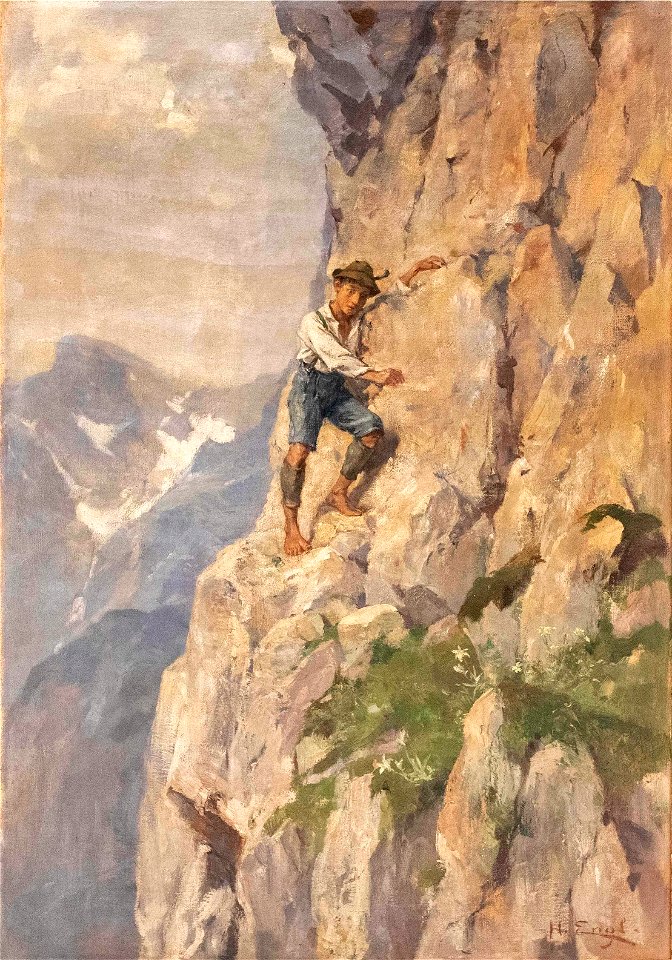 Hugo Engl Der übermütige Bergsteigerbub