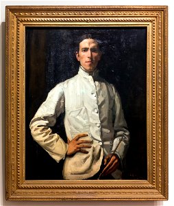 Hugh Ramsay, Self-Portrait in White Jacket (1901-1902)