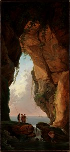 Hubert Robert - The Mouth of a Cave
