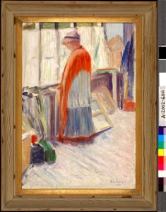 Hugo Simberg - In the Studio - A-2002-600 - Finnish National Gallery