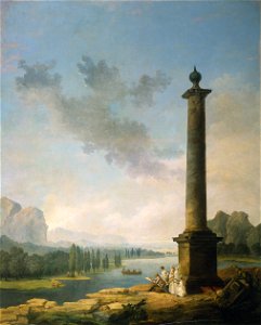 Hubert Robert - The Column - 32-1956 - Saint Louis Art Museum
