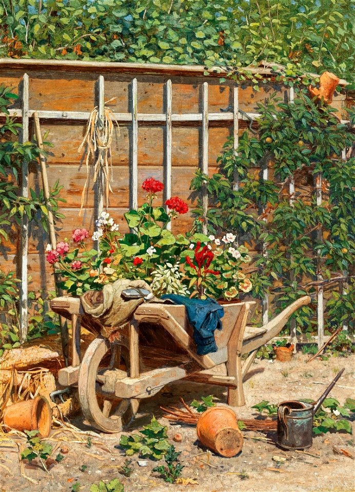 Hugo Charlemont Gartenidyll
