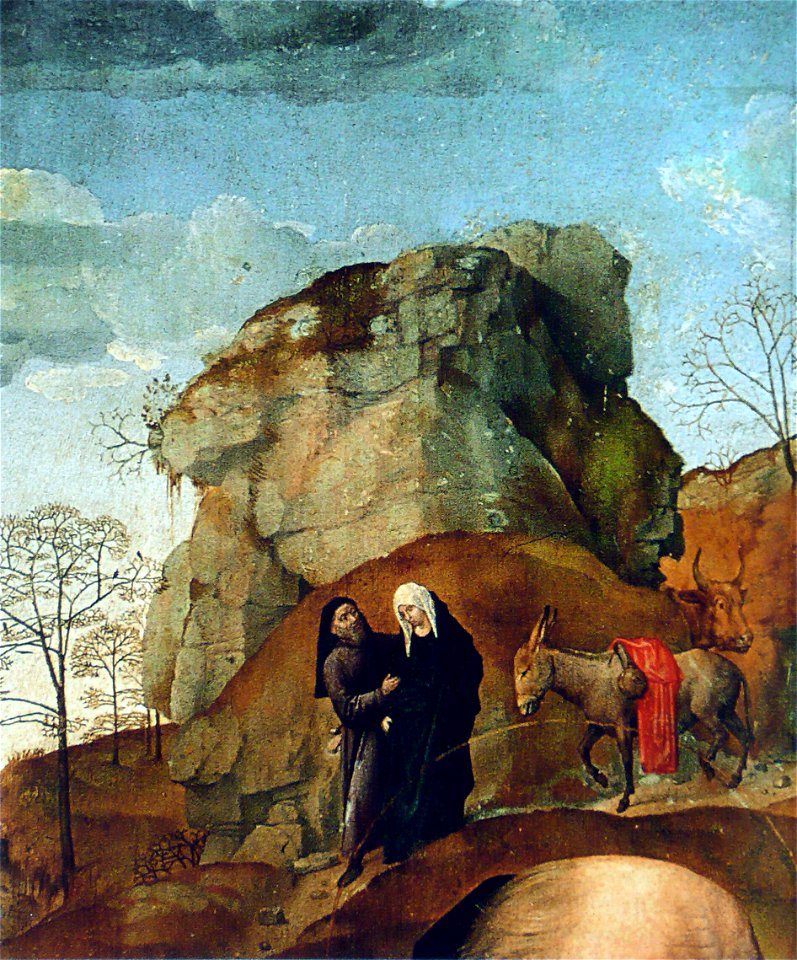 Hugo van der Goes - Triptyque Portinari, détail 4