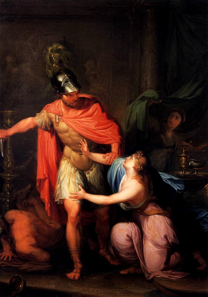 Hubert Maurer - Circe und Odysseus 2