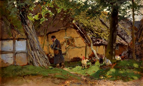 Hugo Mühlig Der Händler auf dem Lande