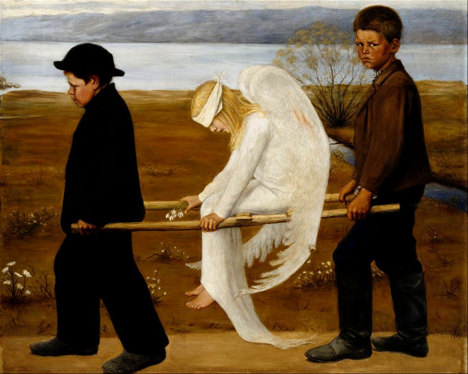 Hugo Simberg - The Wounded Angel - Google Art Project