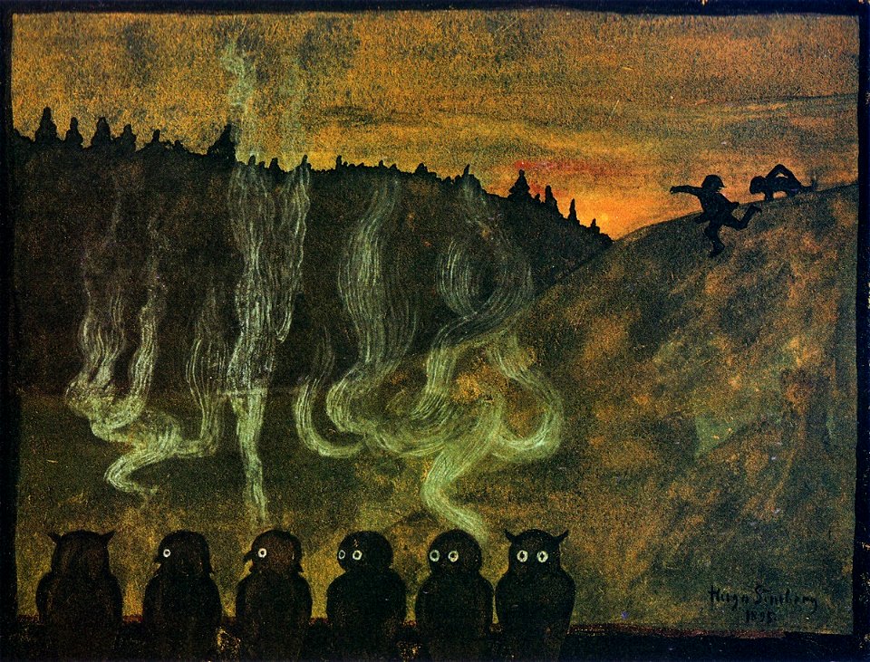 Hugo Simberg - Näky (1895)