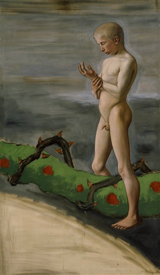 Hugo Simberg - Tampereen Tuomiokirkon lehterifreskot 1 (1905)