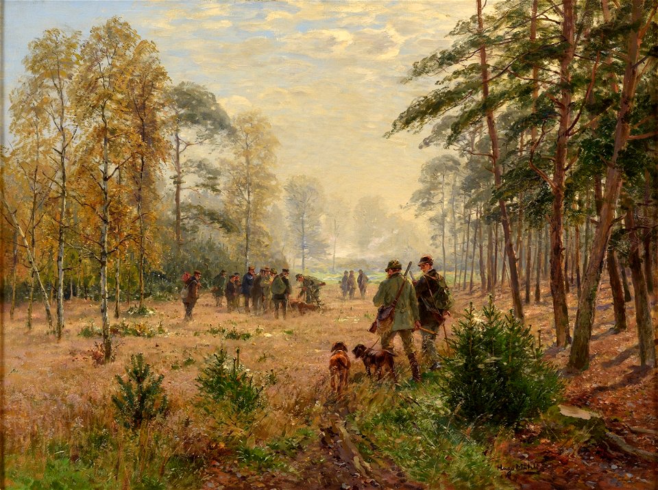 Hugo Mühlig Eine erfolgreiche Jagd