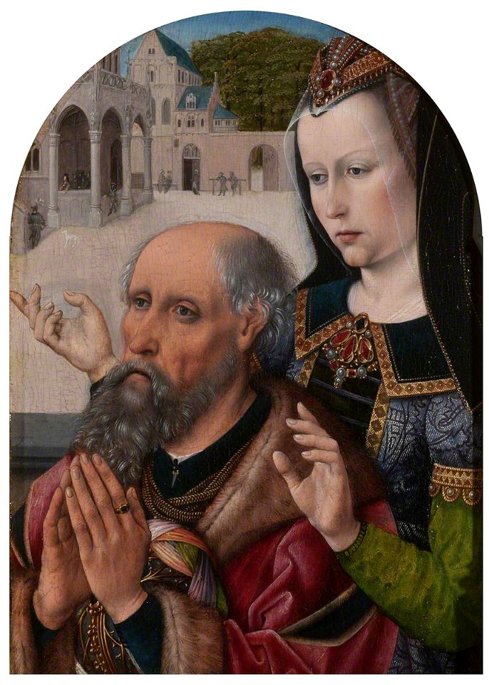 Hugo van der Goes (c.1420-1440-1482) (follower of) - The Vision of the Emperor Augustus - 446755 - National Trust