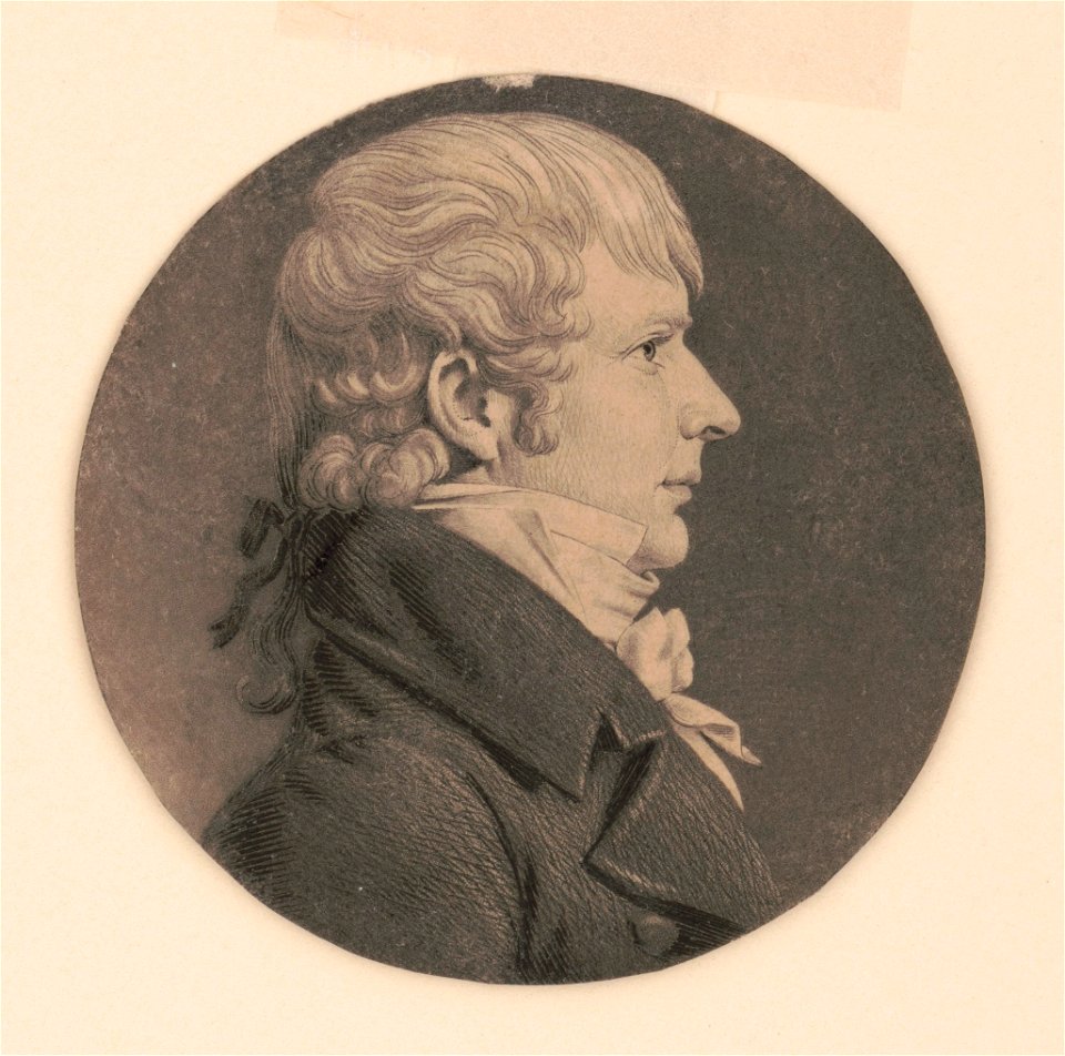 Hugh Tenant Weedon Mercer, head-and-shoulders portrait, right profile LCCN2007676933, Charles Balthazar Julien Févret de Saint-Mémin, 1808