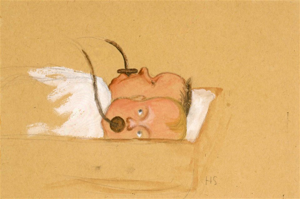 Hugo Simberg - Kaksoset - A II 968-23 - Finnish National Gallery